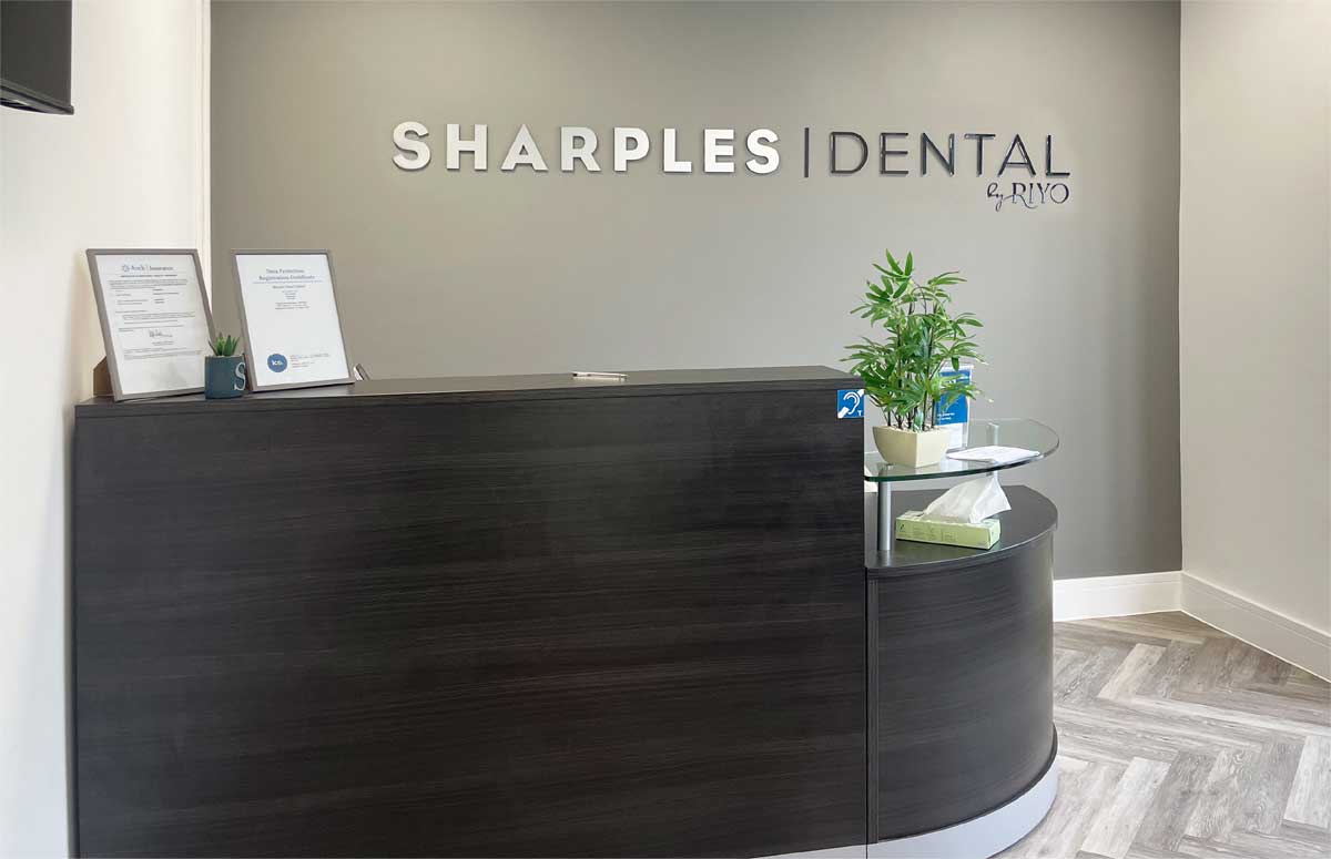 Sharples Dental Reception